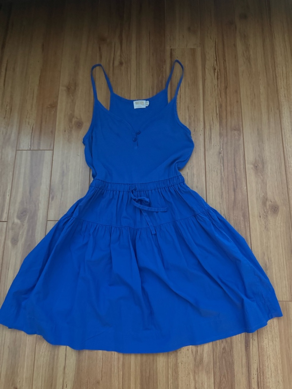 Nation LTD Ocean Blue Mini Dress